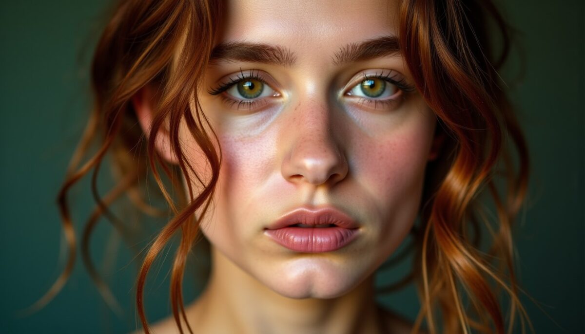 Quelle teinte de cheveux sublime les yeux verts et la peau claire ?